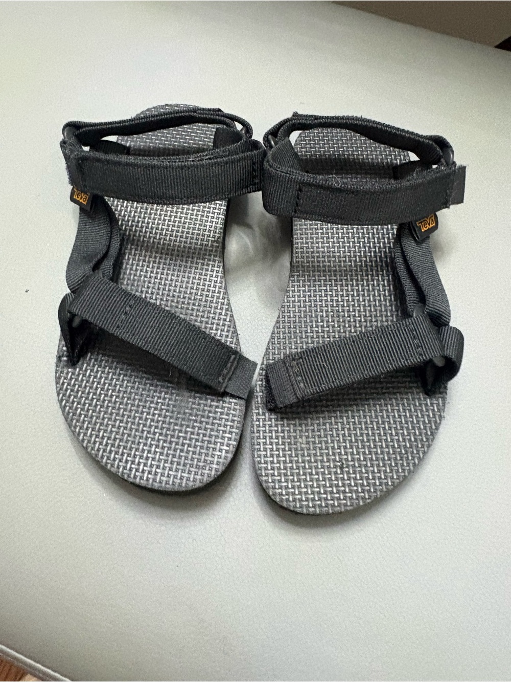 Teva Kids Black Strappy Sandals